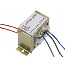 Transformador 2x12V AC 2A 48VA Velleman 212048C