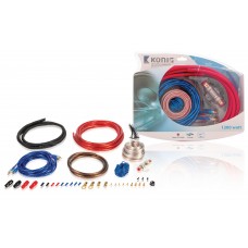 KIT INSTALAÇÃO AMPLIFICADOR KNKB28920V 1200W KONIG 